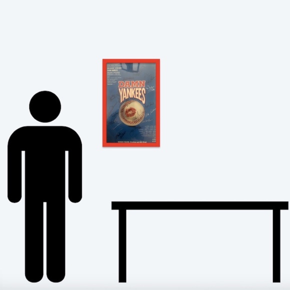 Damn Yankees Marquis Theater NYC 1994 Signed Broadway Poster 22" x 14" - Picture 2 of 2